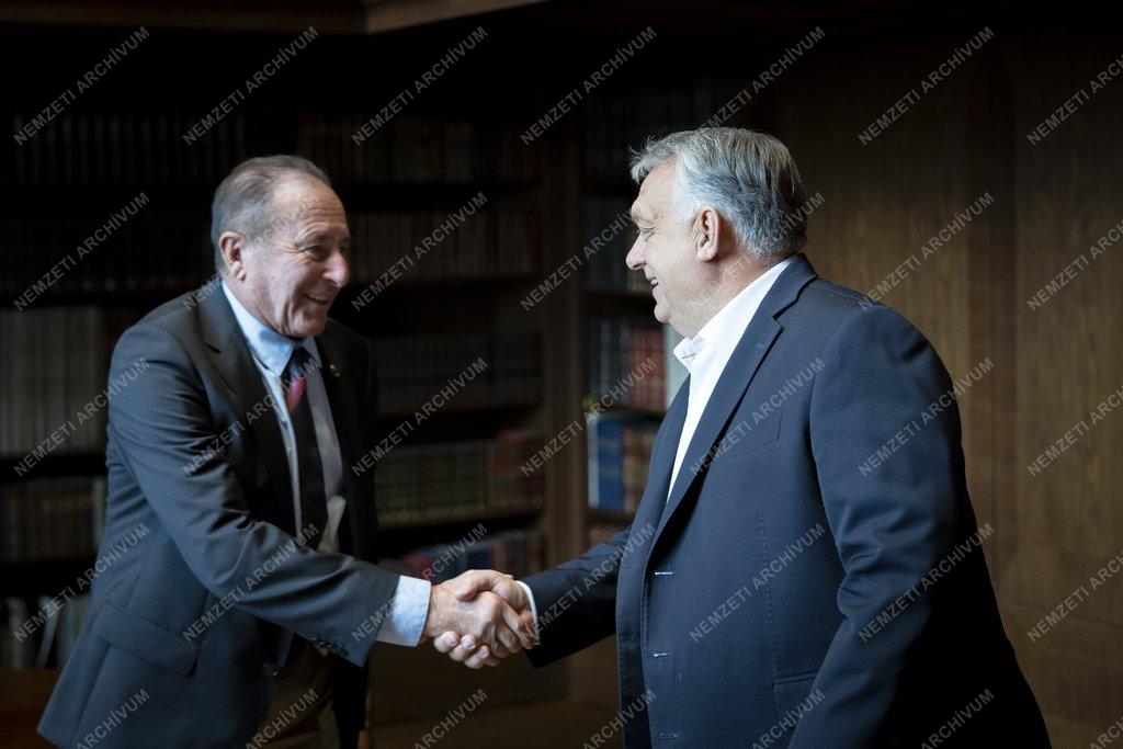 Orbán Viktor a Professzorok Batthyány Köre elnökét fogadta 