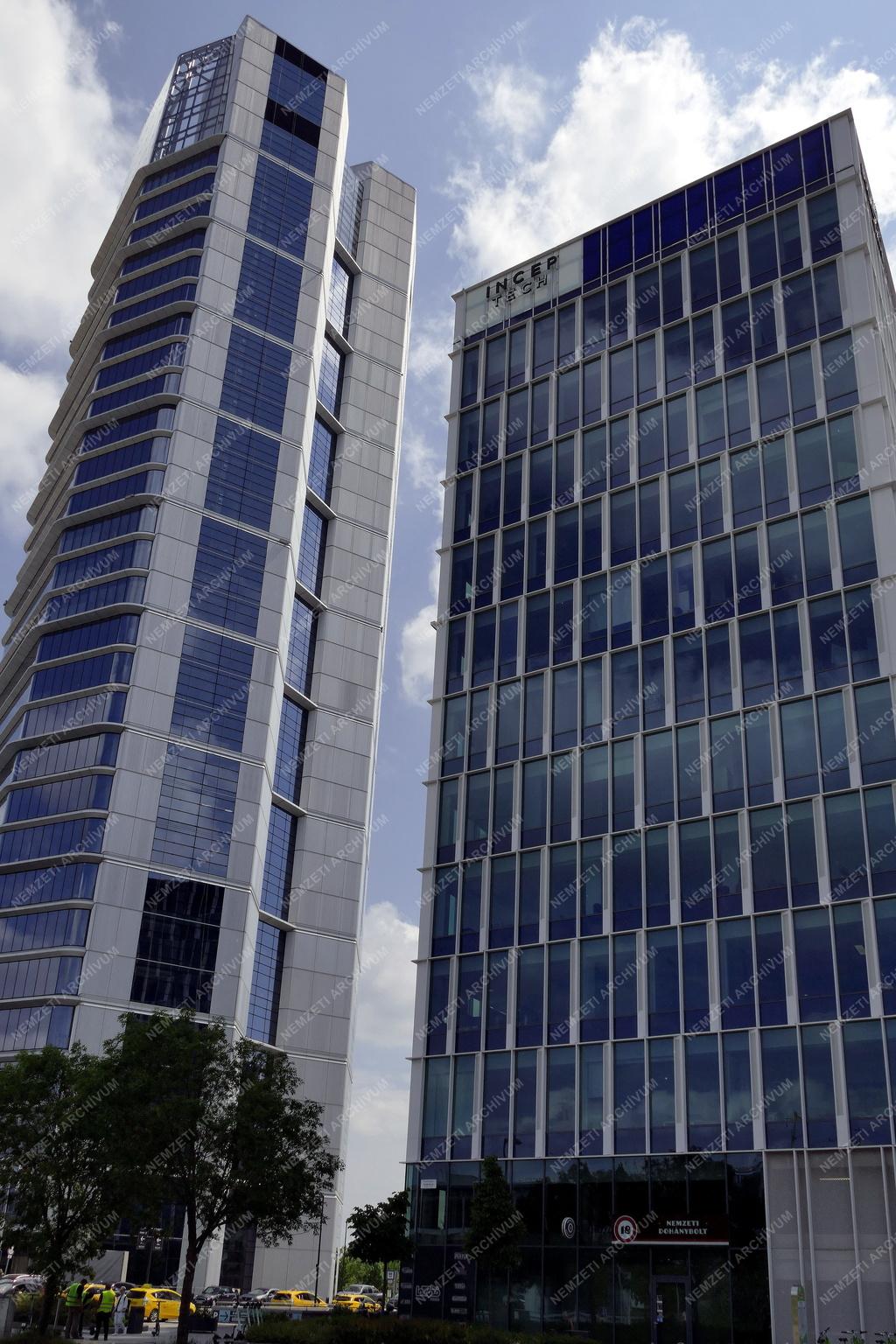 Városkép - Budapest - MOL és az INCEP Tech épületei