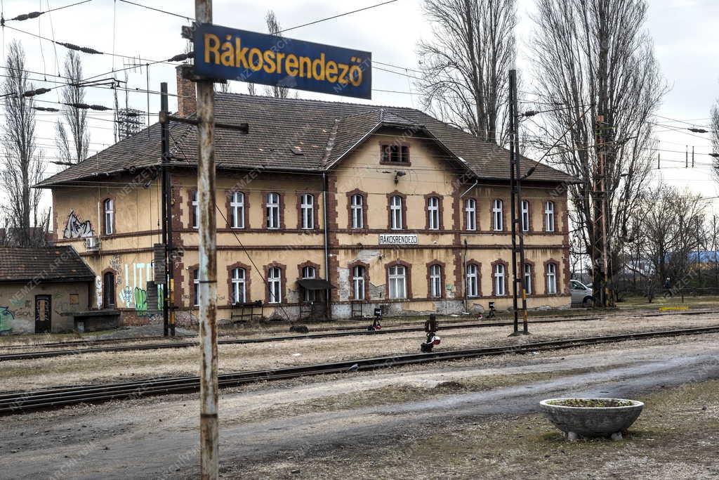 Közlekedés - Budapest - Rákosrendező pályaudvar