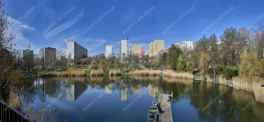 Városkép - Budapest - Újhegyi Bánya-tó, a Mély-tó