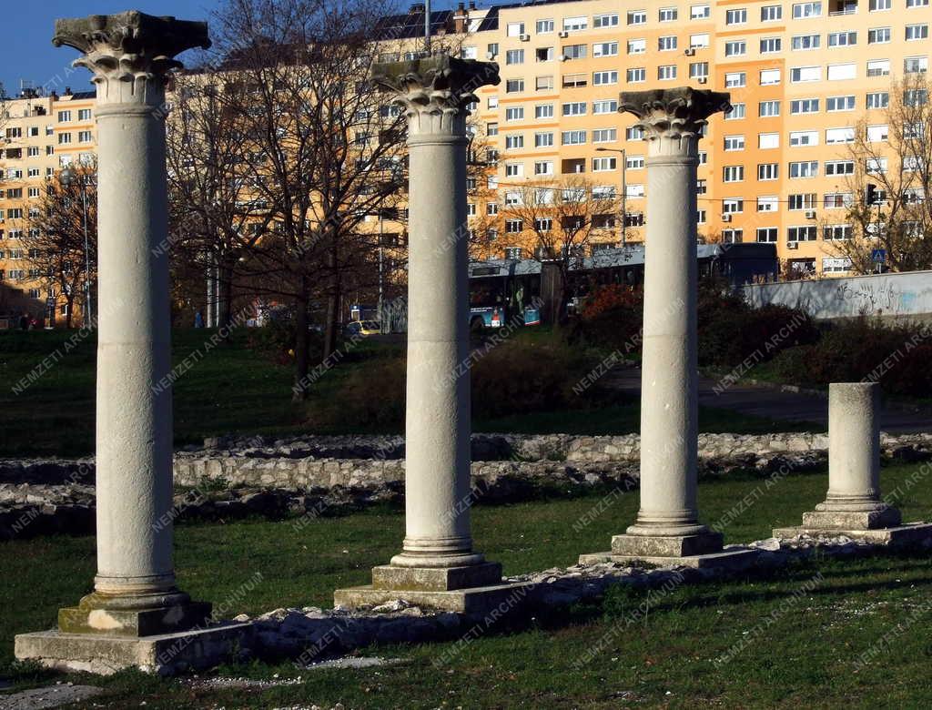 Régészet - Budapest - Római kori épületmaradványok Óbudán