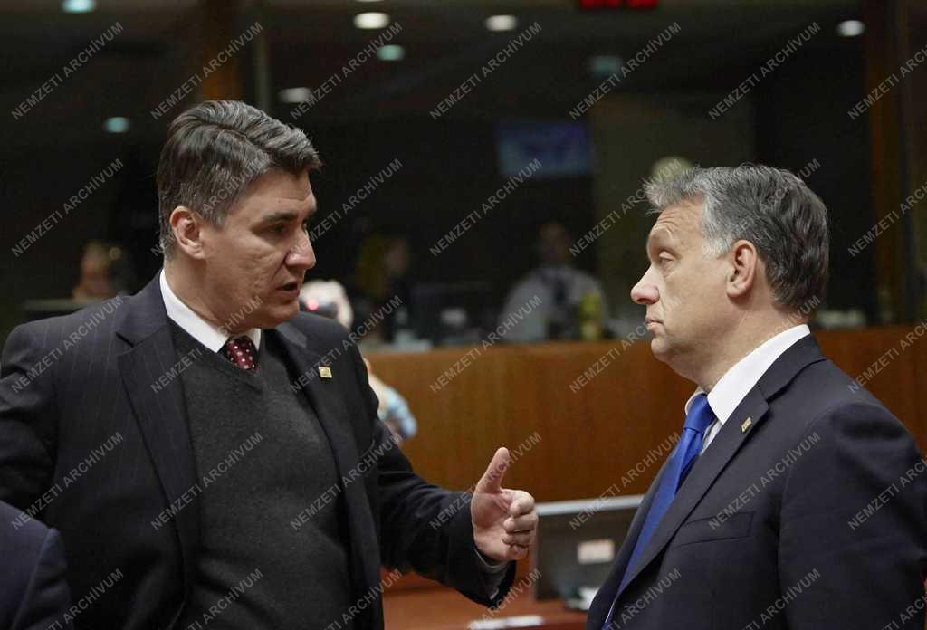 EU-csúcs Brüsszelben