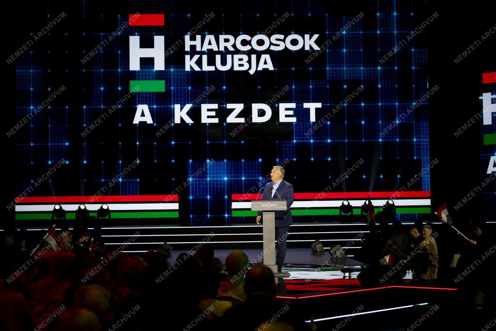 A Harcosok klubja - A kezdet elnevezésű rendezvény Budapesten