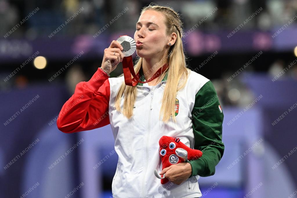 Párizs 2024 - Paralimpia - Ekler Luca ezüstérmes 400 méteren