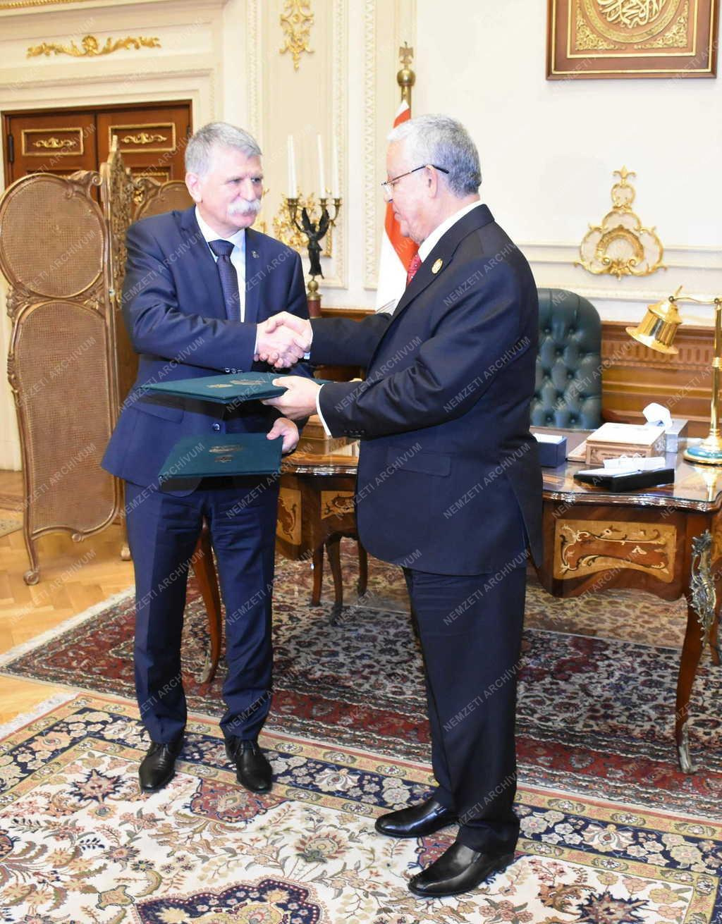 Kövér László Egyiptomban