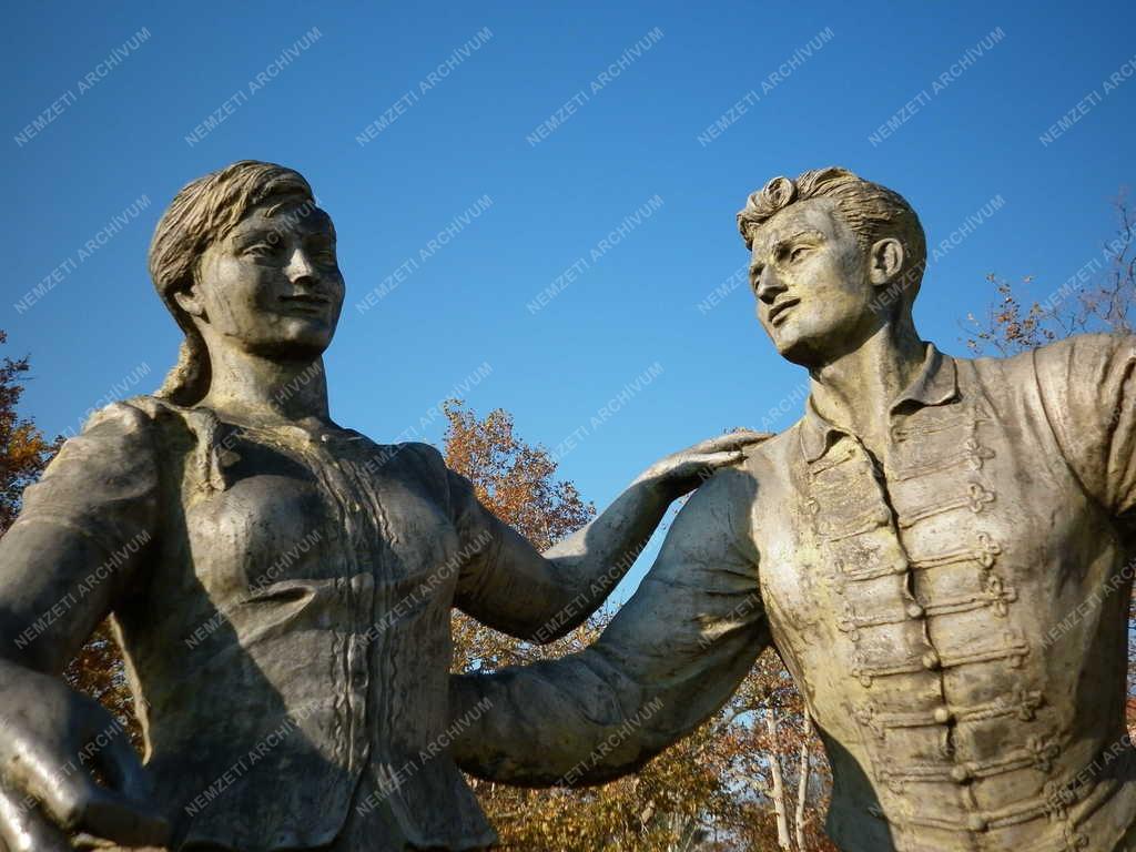 Budapest - Puskás Ferenc Stadion - Szoborpark