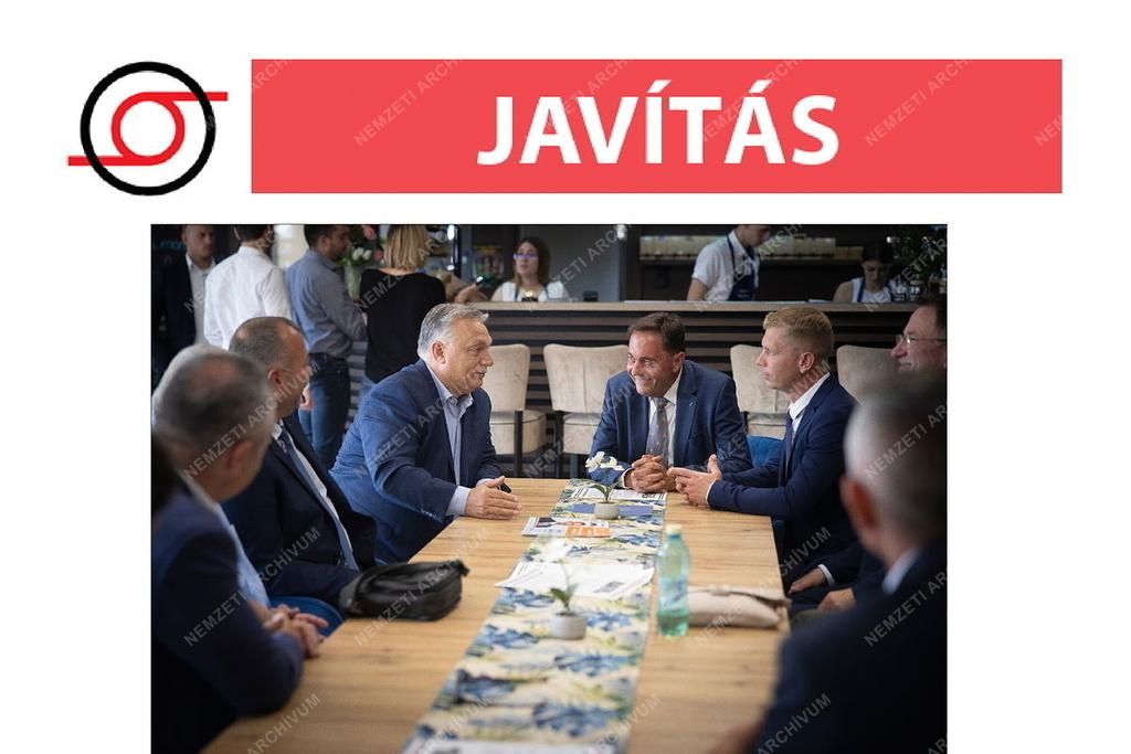 JAVÍTÁS - Voks 24 - Orbán Viktor országjáró kampánykörútja
