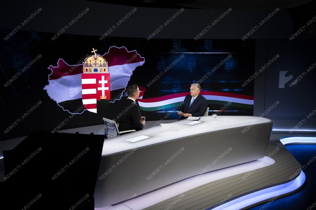 Orbán Viktor interjúja a TV2 Tények című műsorában
