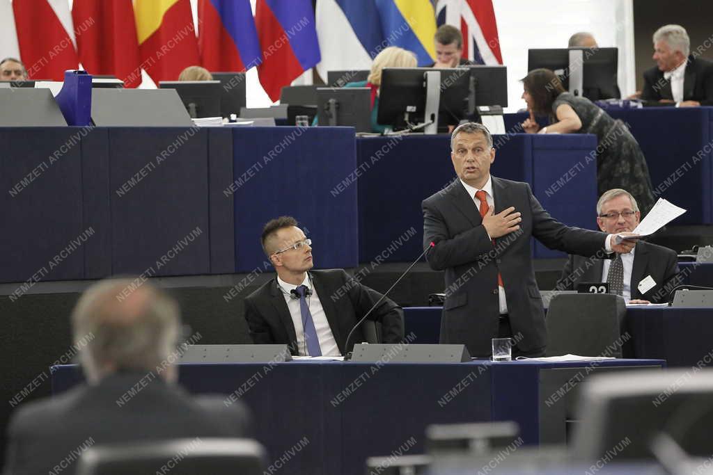 Az Európai Parlament plenáris ülése