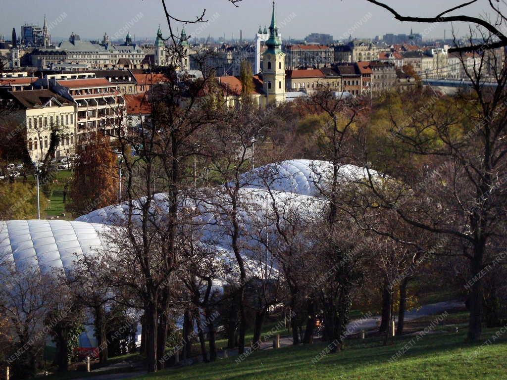 Városkép - Budapest - Sporttelep a Tabánban