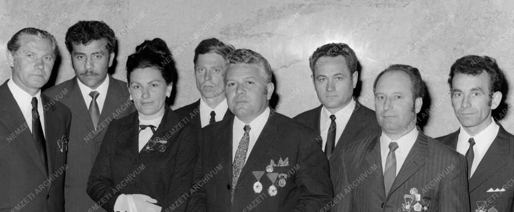 1973-as Állami Díjasok - Komárom megyei szocialista brigád