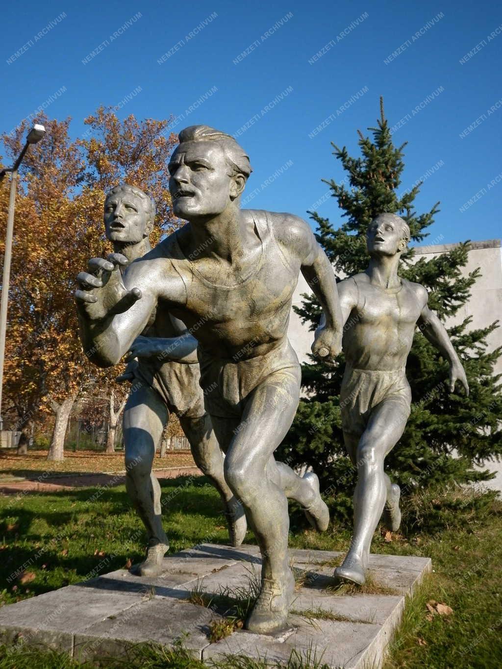 Budapest - Puskás Ferenc Stadion szoborpark