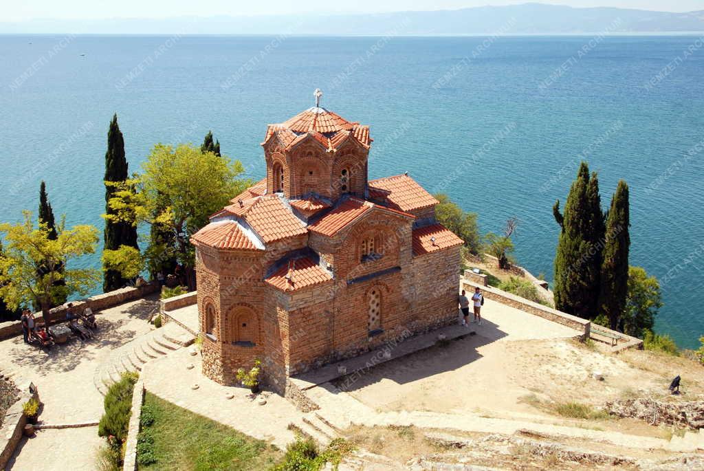 Észak-Macedónia - Ohrid - Kaneói Szent János templom