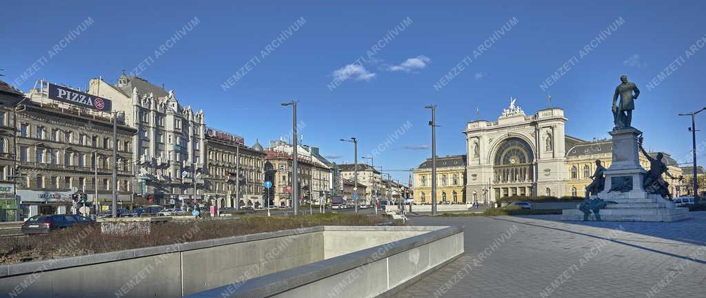 Városkép - Közlekedés - Budapest - Keleti pályaudvar