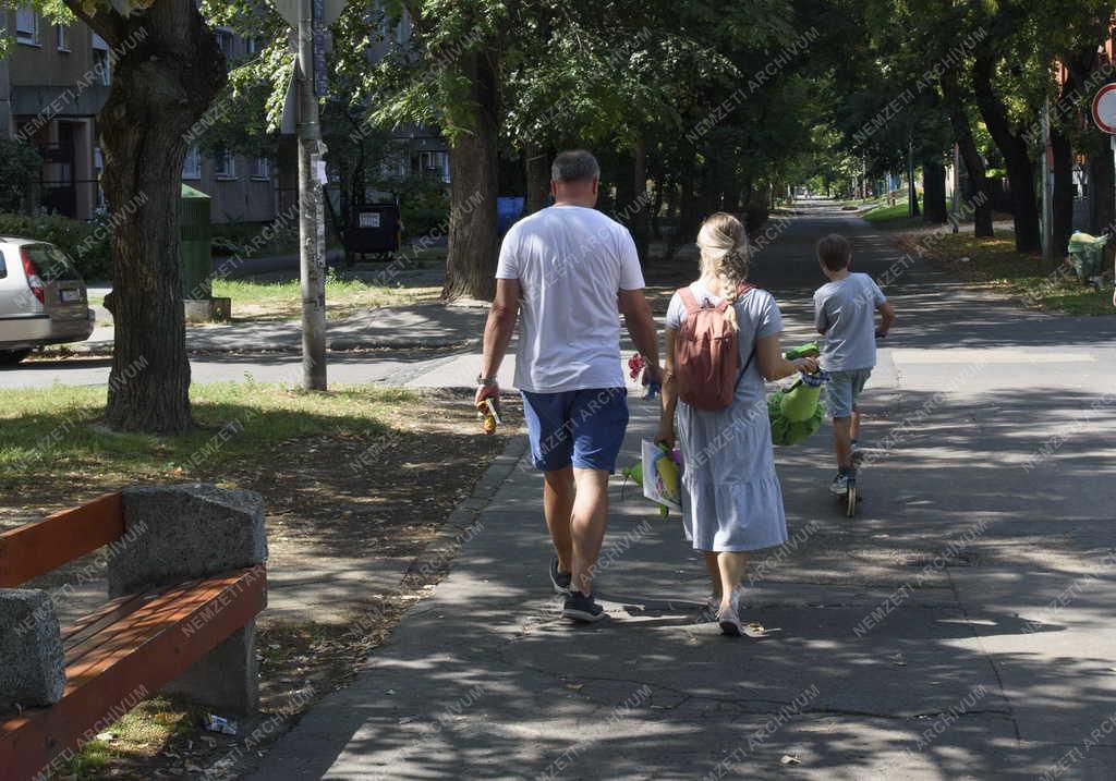 Városkép - Budapest - Újpesti lakótelep