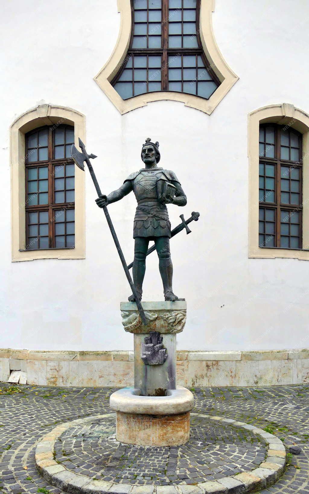 Városkép - Mosonmagyaróvár - Szent László szobor