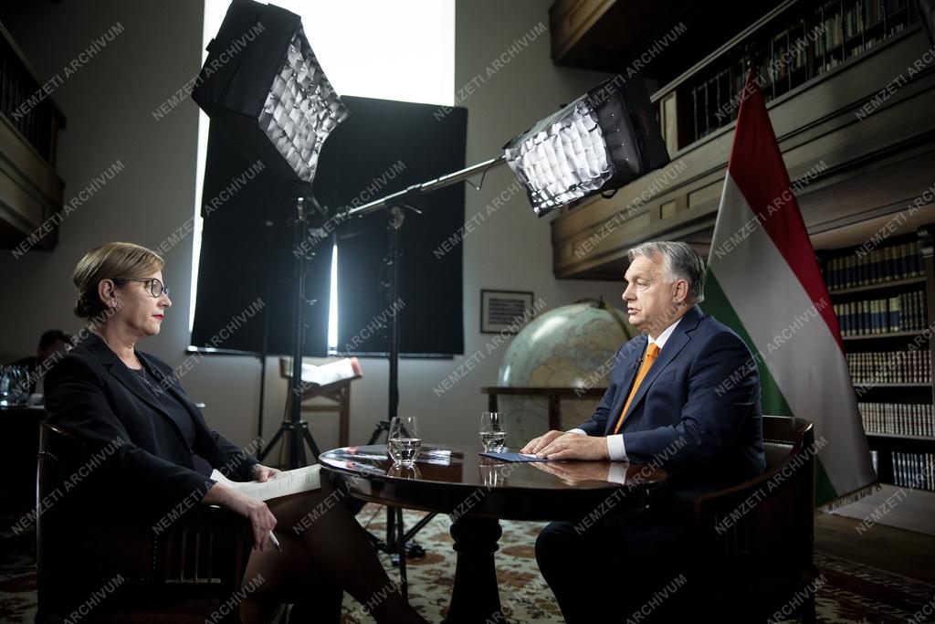 Orbán Viktor interjút adott az M1-nek