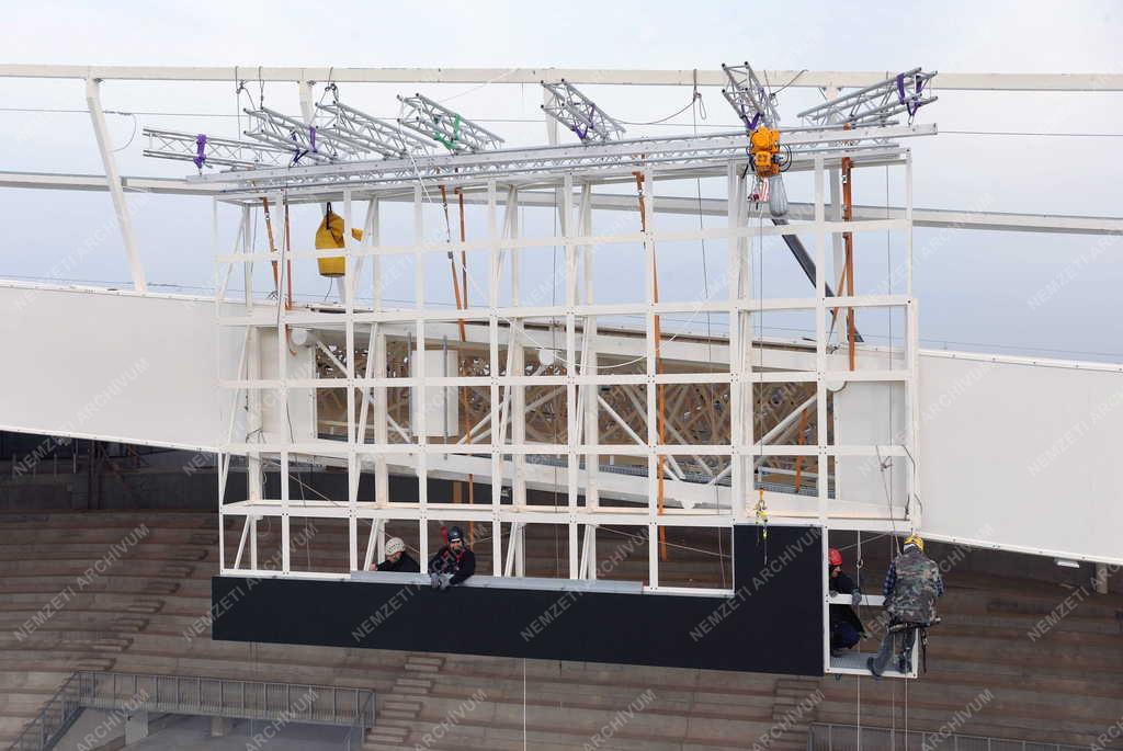 Sportlétesítmény - Debrecen - Épül az új stadion