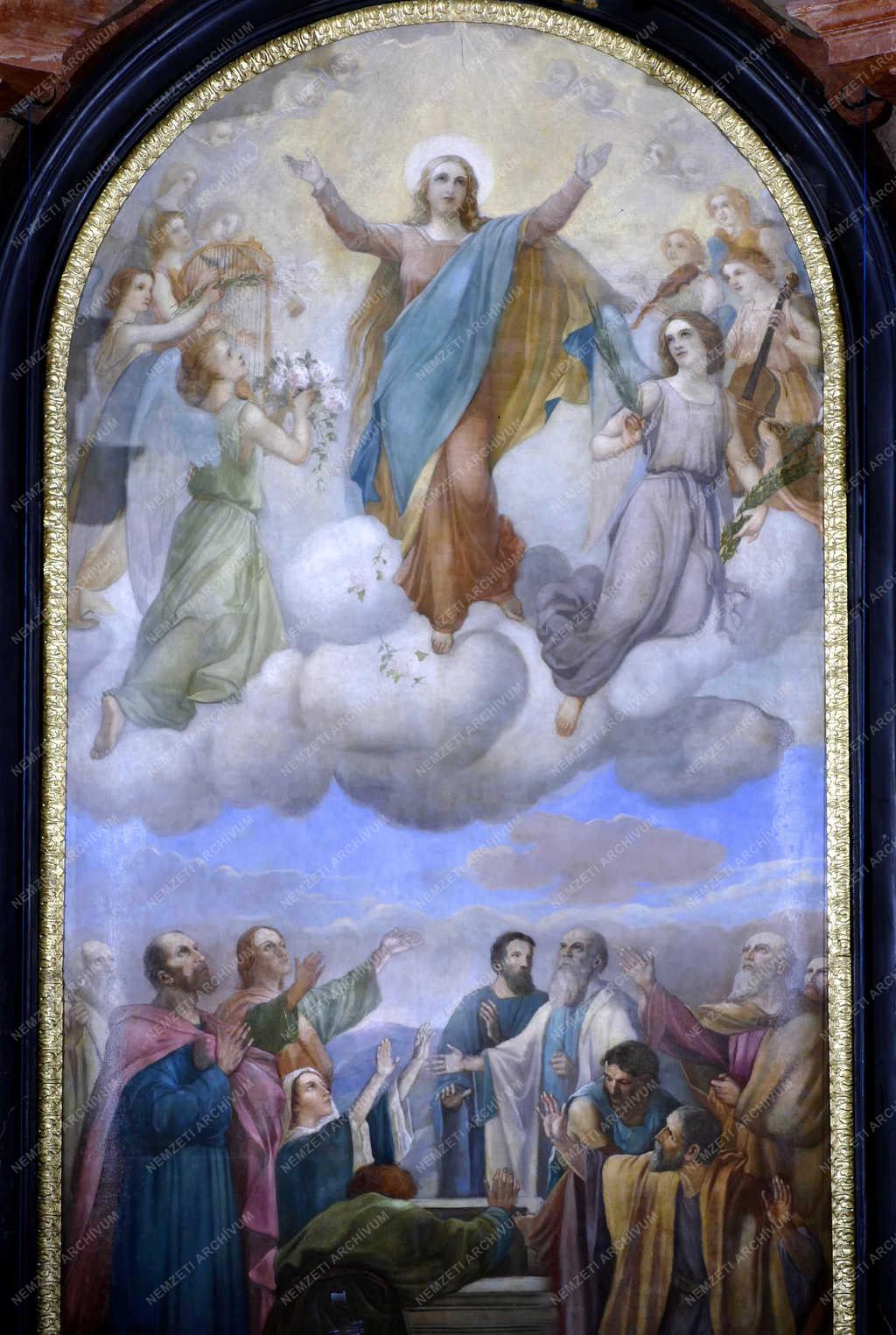 Egyházi műemlék - Csorna - A Premontrei Prépostság oltárképe