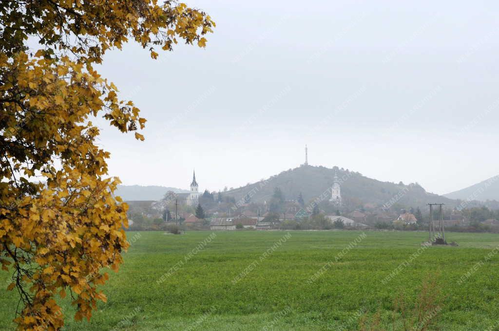 Tájkép - Erdőbénye látképe