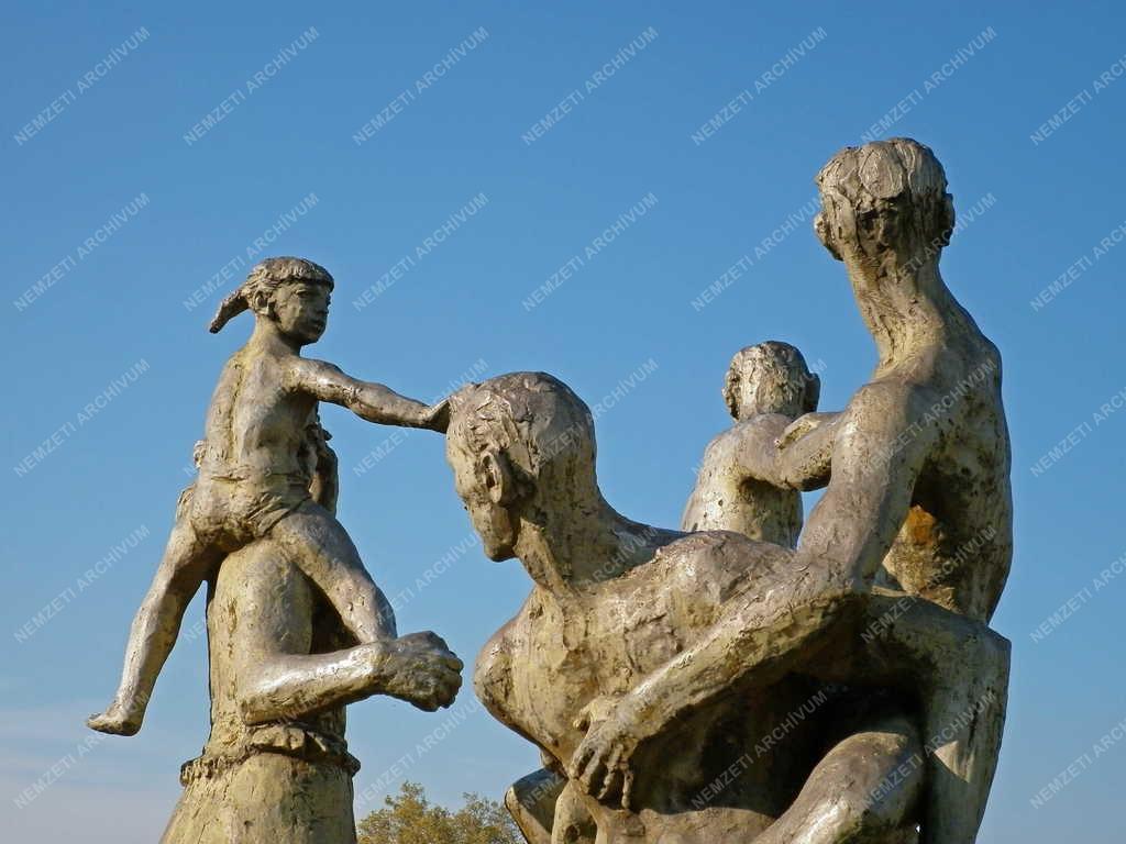 Budapest - Puskás Ferenc Stadion  szoborpark