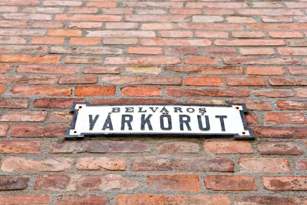 Székesfehérvár - Utcanévtábla