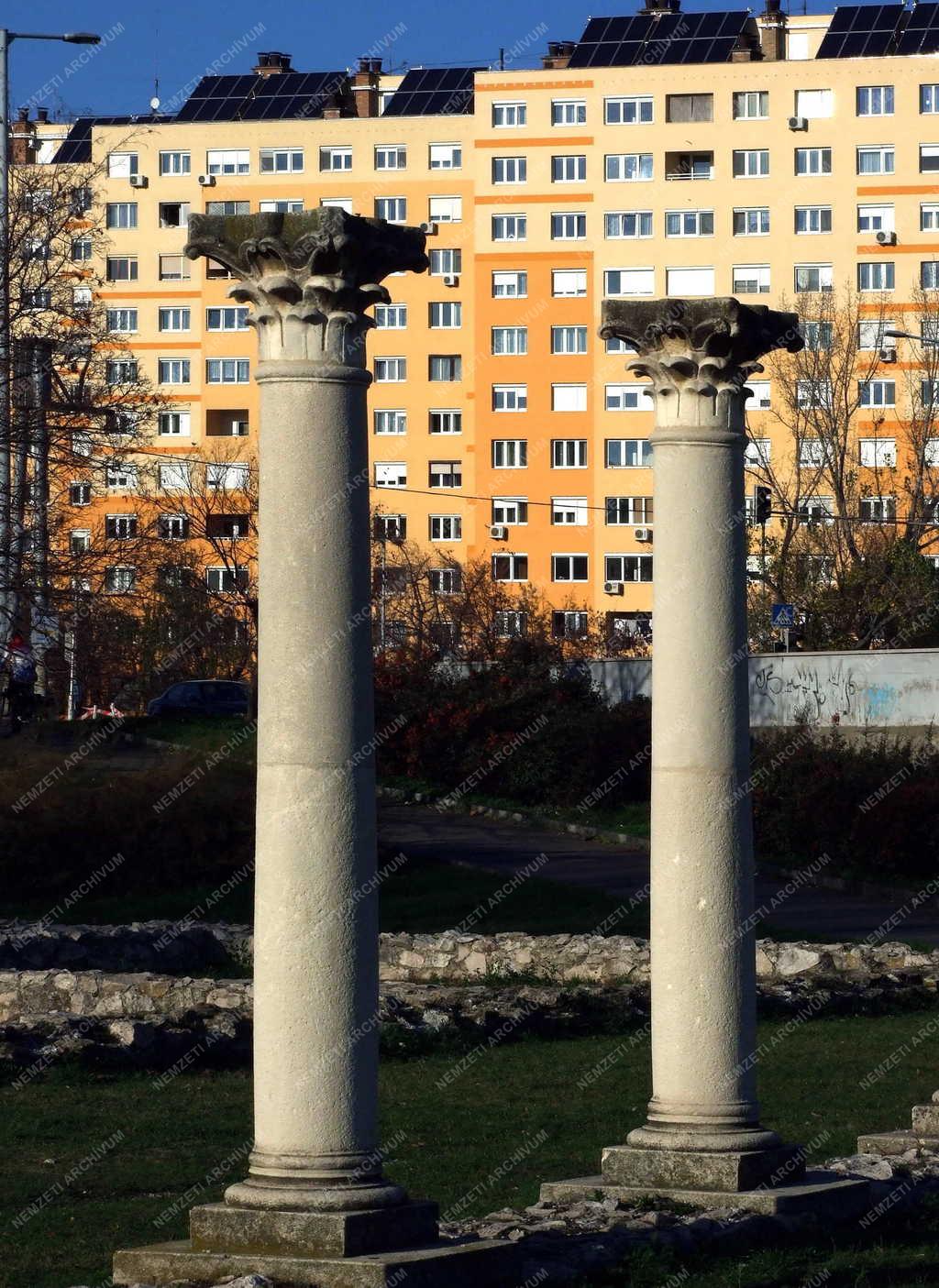 Régészet - Budapest - Római kori épületmaradványok Óbudán