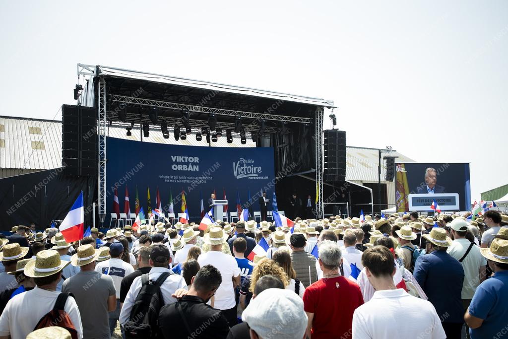 Orbán Viktor a Patrióták Európáért pártcsalád nagygyűlésén