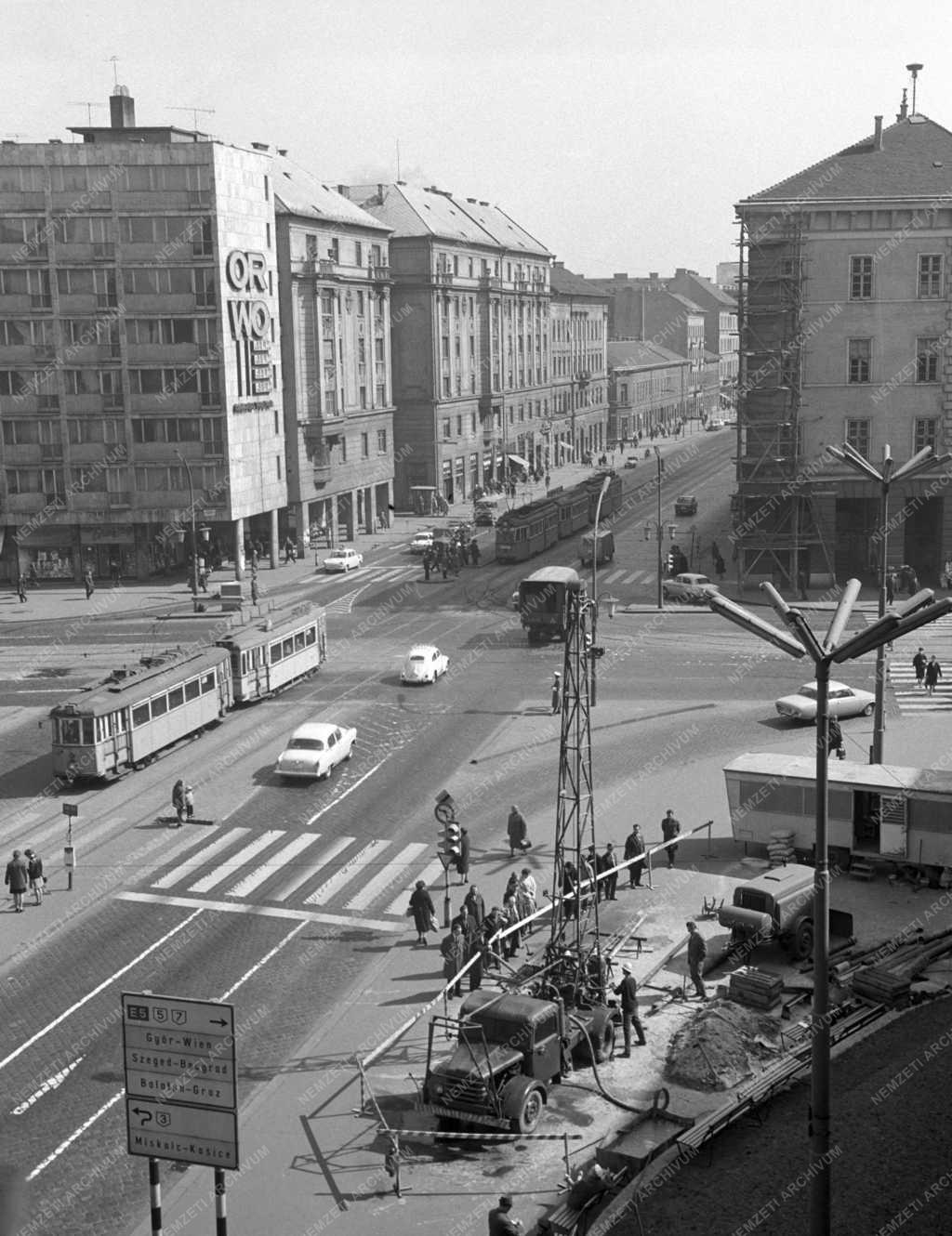 Építőipar - Az észak-déli Metró építése - Előzetes vizsgálatok