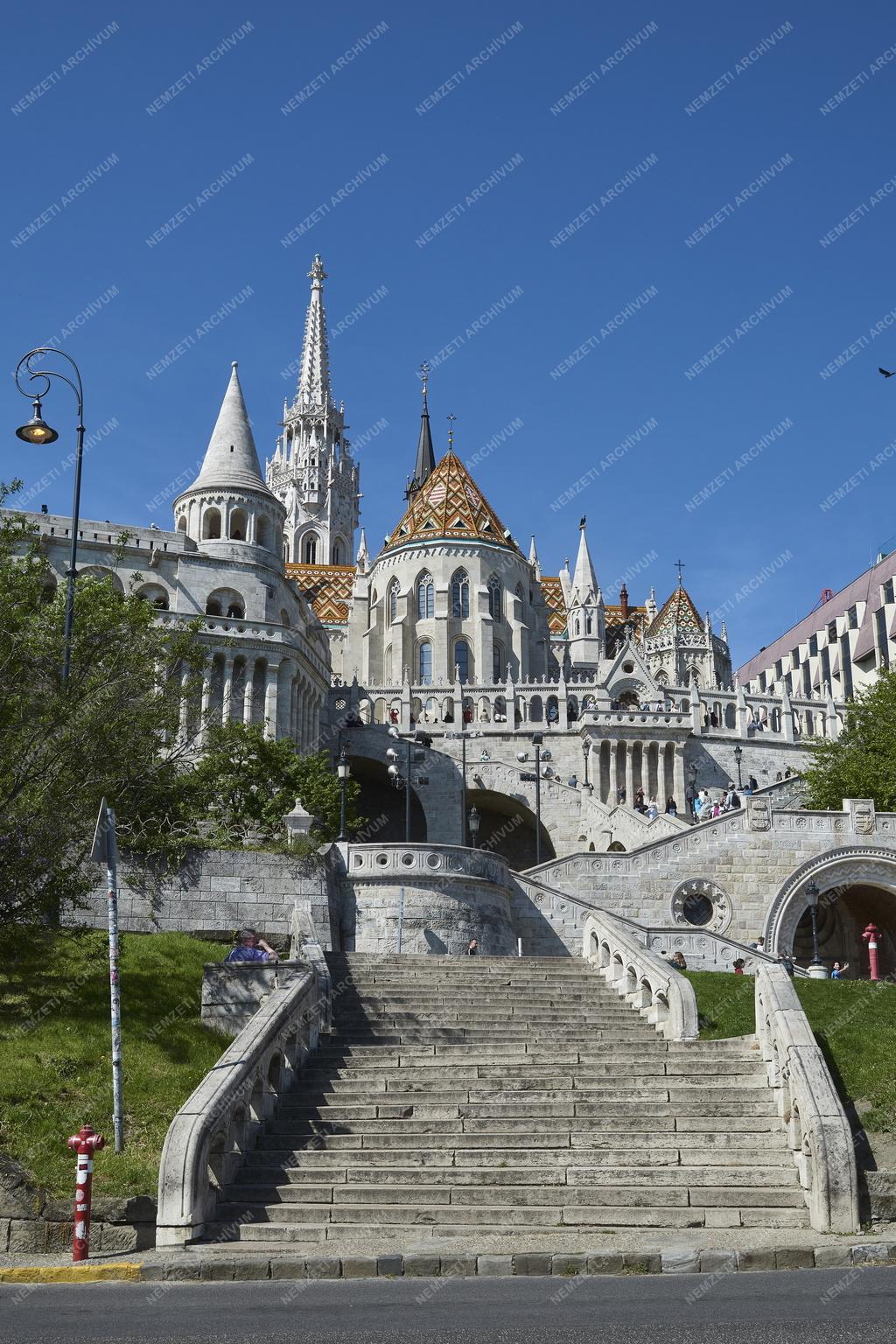 Városkép - Budapest - Halászbástya és a Mátyás templom