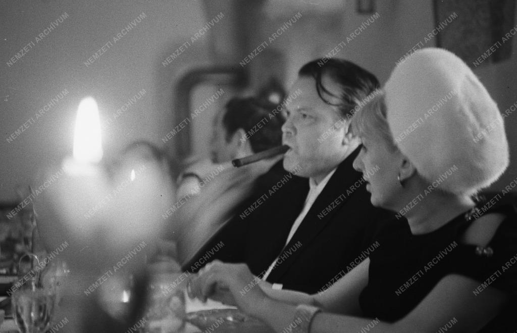 Filmforgatás - Orson Welles Budapesten