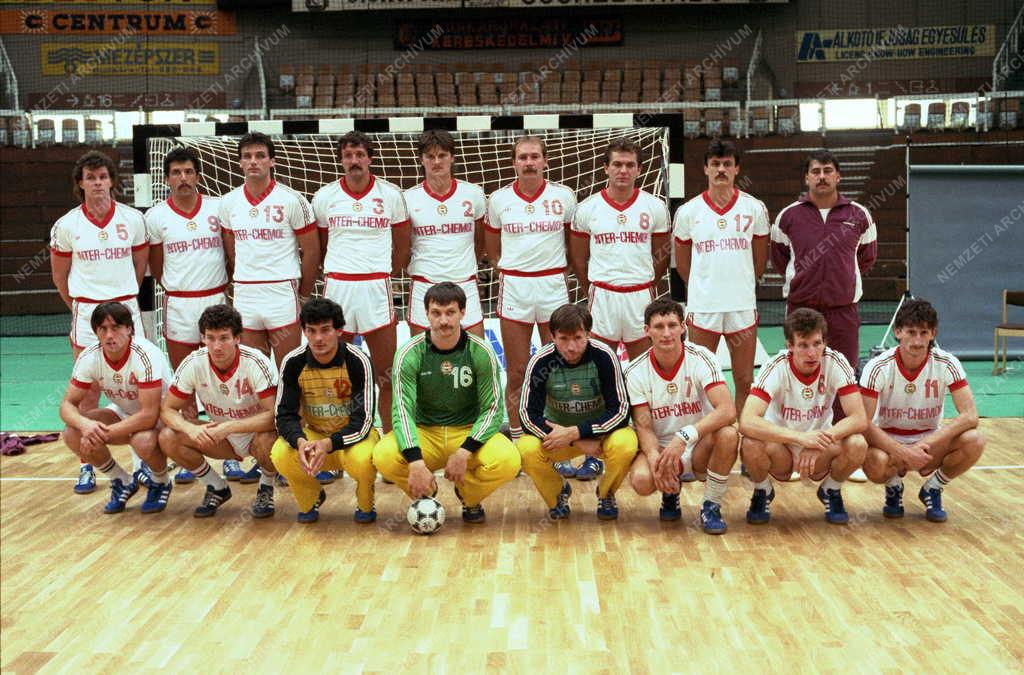 Sport - Magyar férfi kézilabda válogatott csapatkép