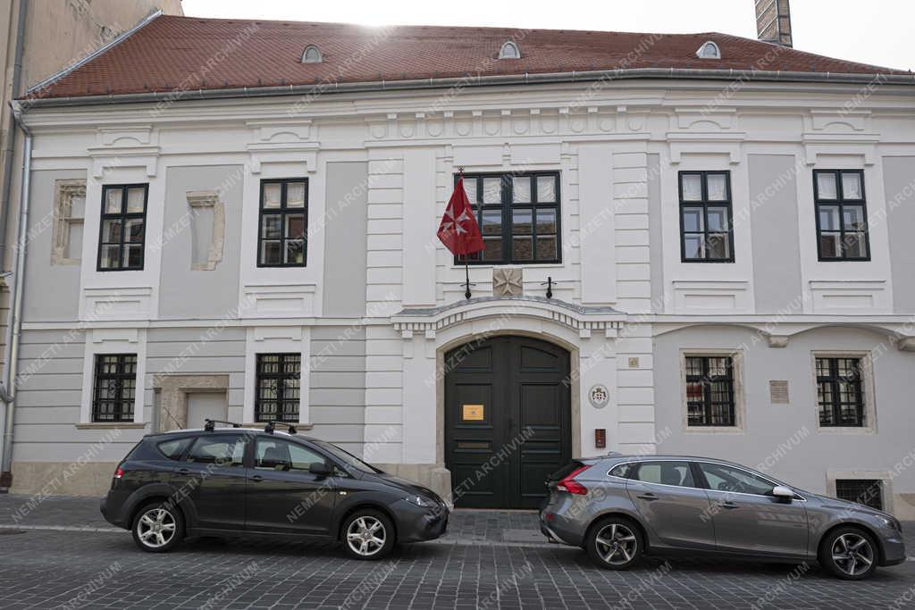 Városkép - Budapest - A Magyar Máltai Lovagok Szövetsége székhelye