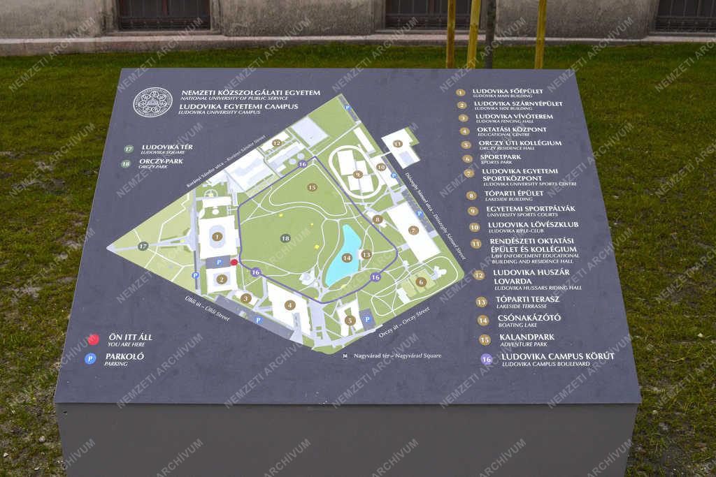 Oktatás - Budapest - Nemzeti Közszolgálati Egyetem Ludovika Campus