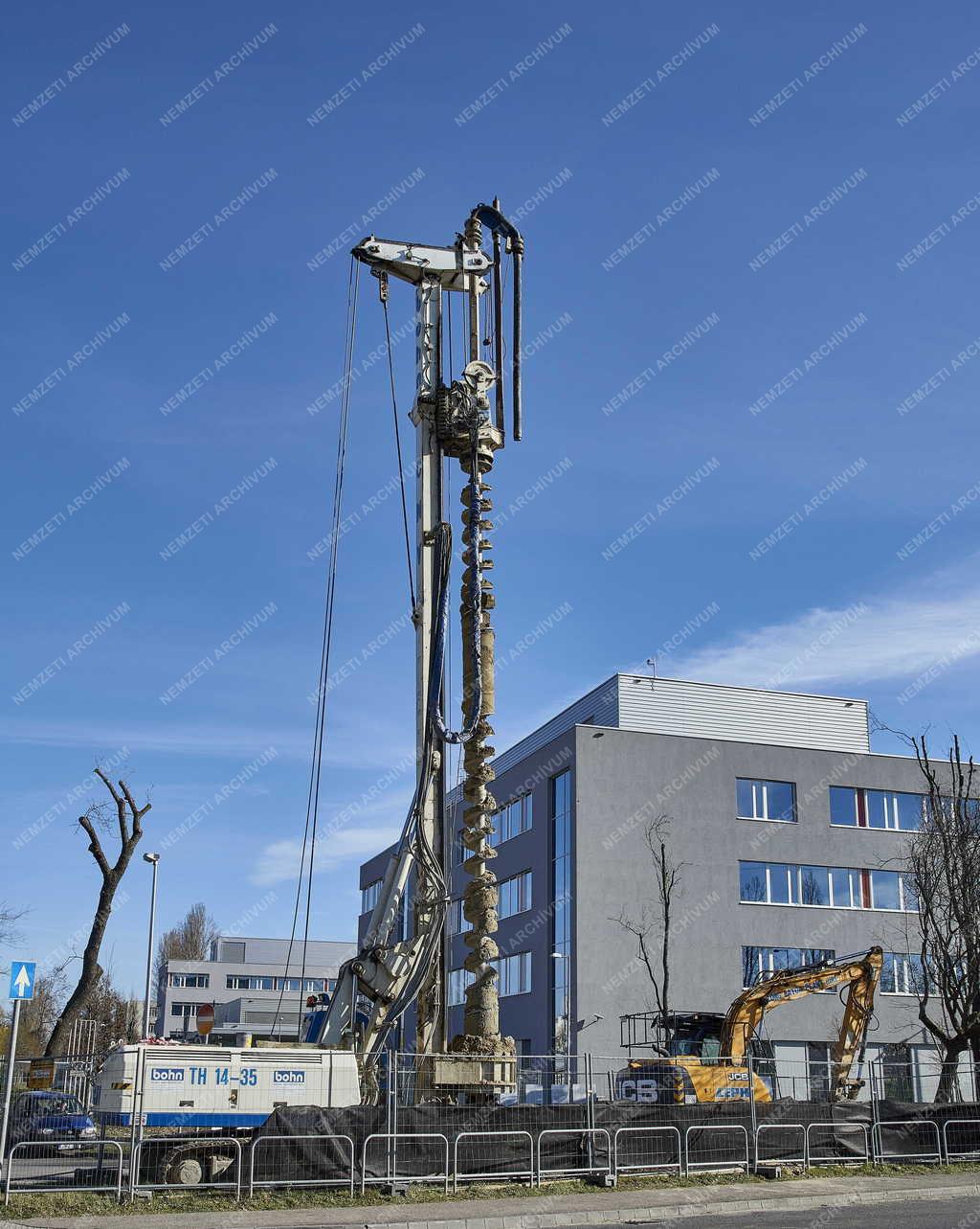 Tudomány - Budapest - Talajfúrásos vizsgálat Kőbányán