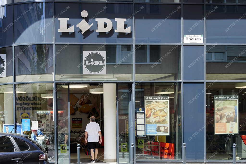 Kereskedelem - Budapest - Lidl élelmiszer-kereskedelmi áruház