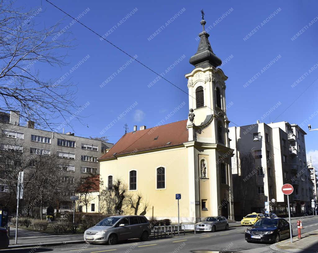 Városkép - Budapest - Szent Flórián templom