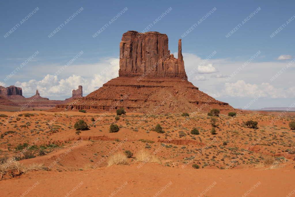 Tájkép - A Monument Valley sziklaképződményei
