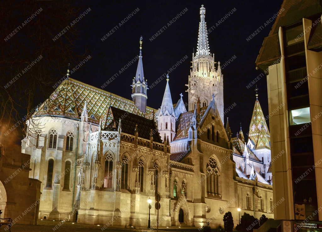 Egyházi épület - Budapest - A Mátyás templom