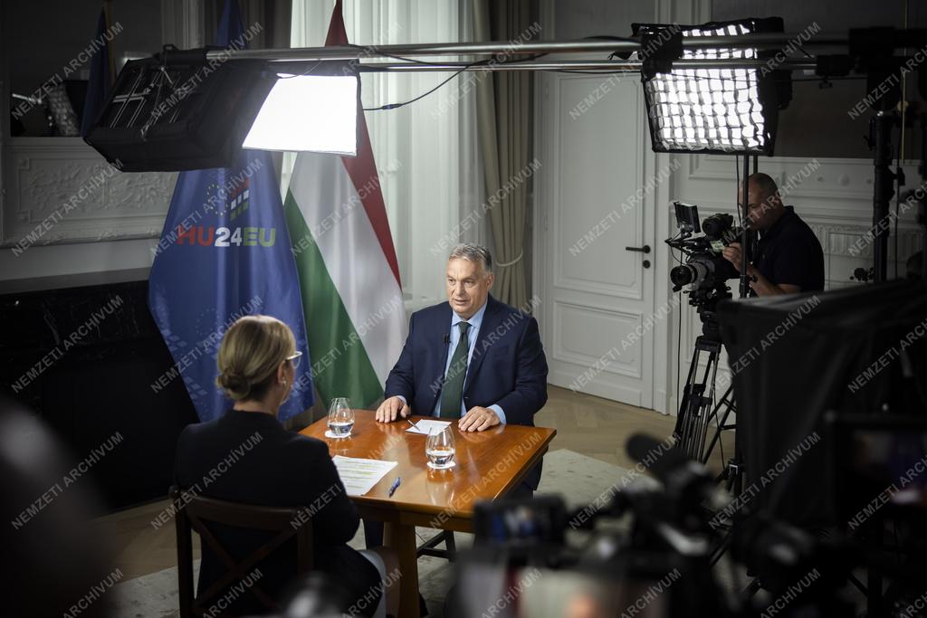 EU-elnökség - Orbán Viktor interjút adott az M1-nek