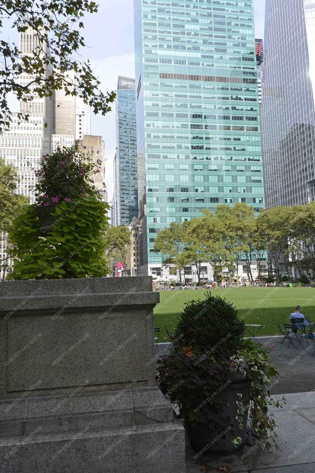 Városkép - New York - Bryant Park