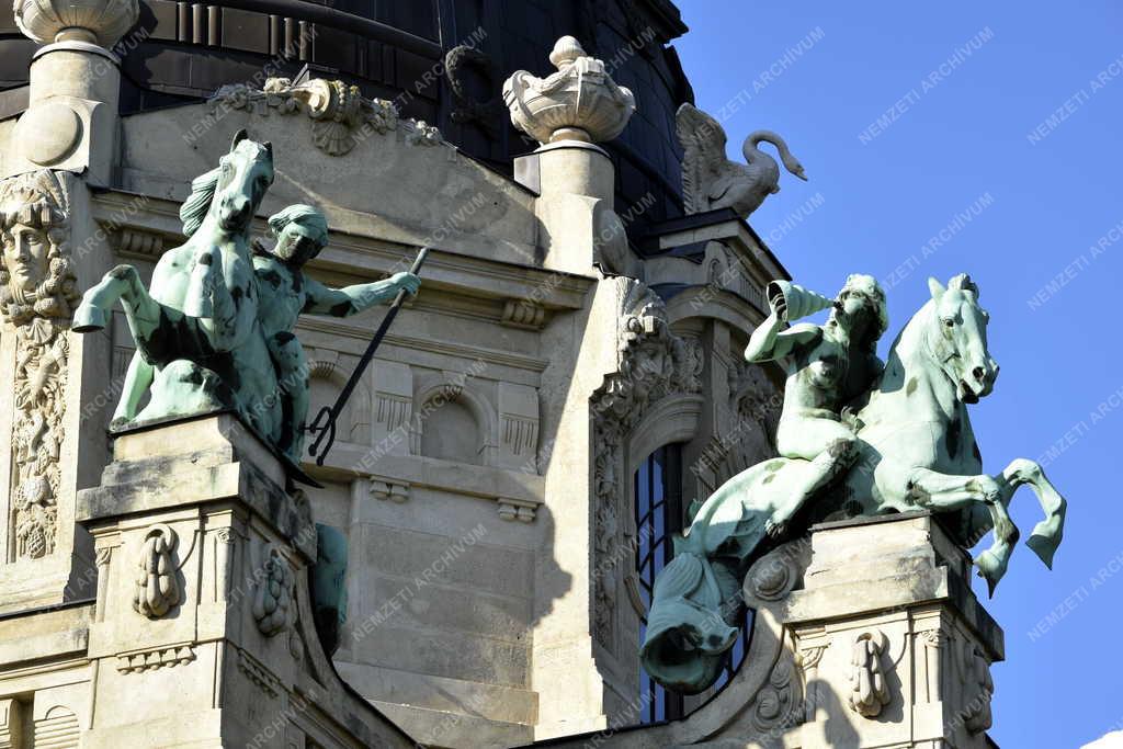 Városkép - Budapest - Városliget - Széchenyi Gyógyfürdő és Uszoda