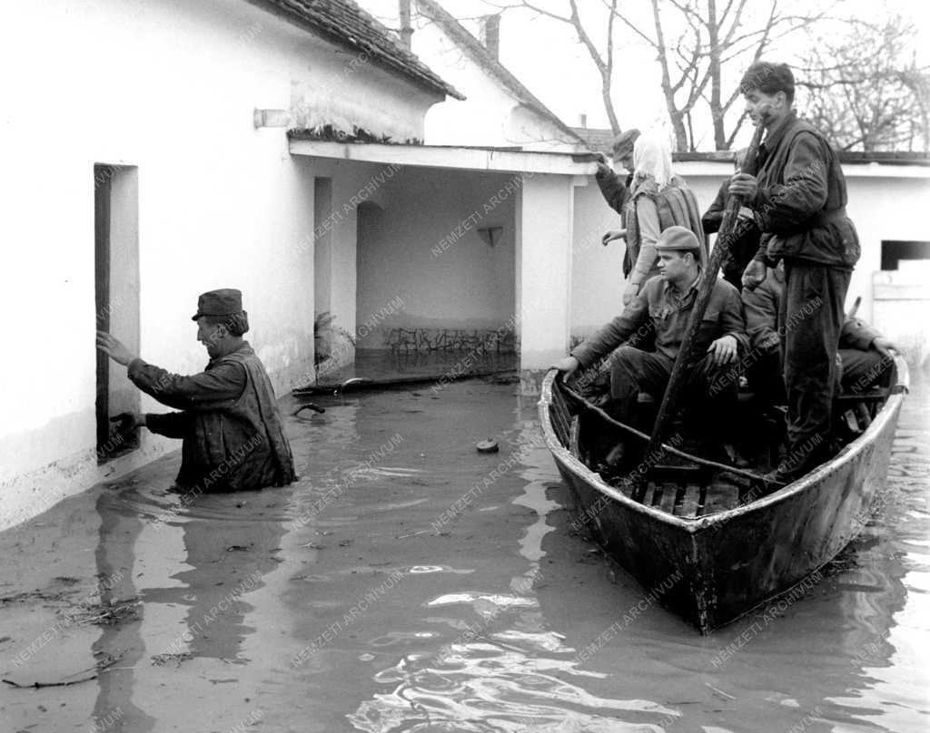 Árvíz - Áradás a Rábán