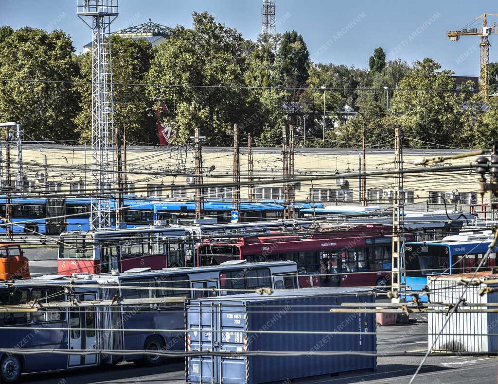 Közlekedés - Budapest - BKV Zrt. Kőbányai Garázs