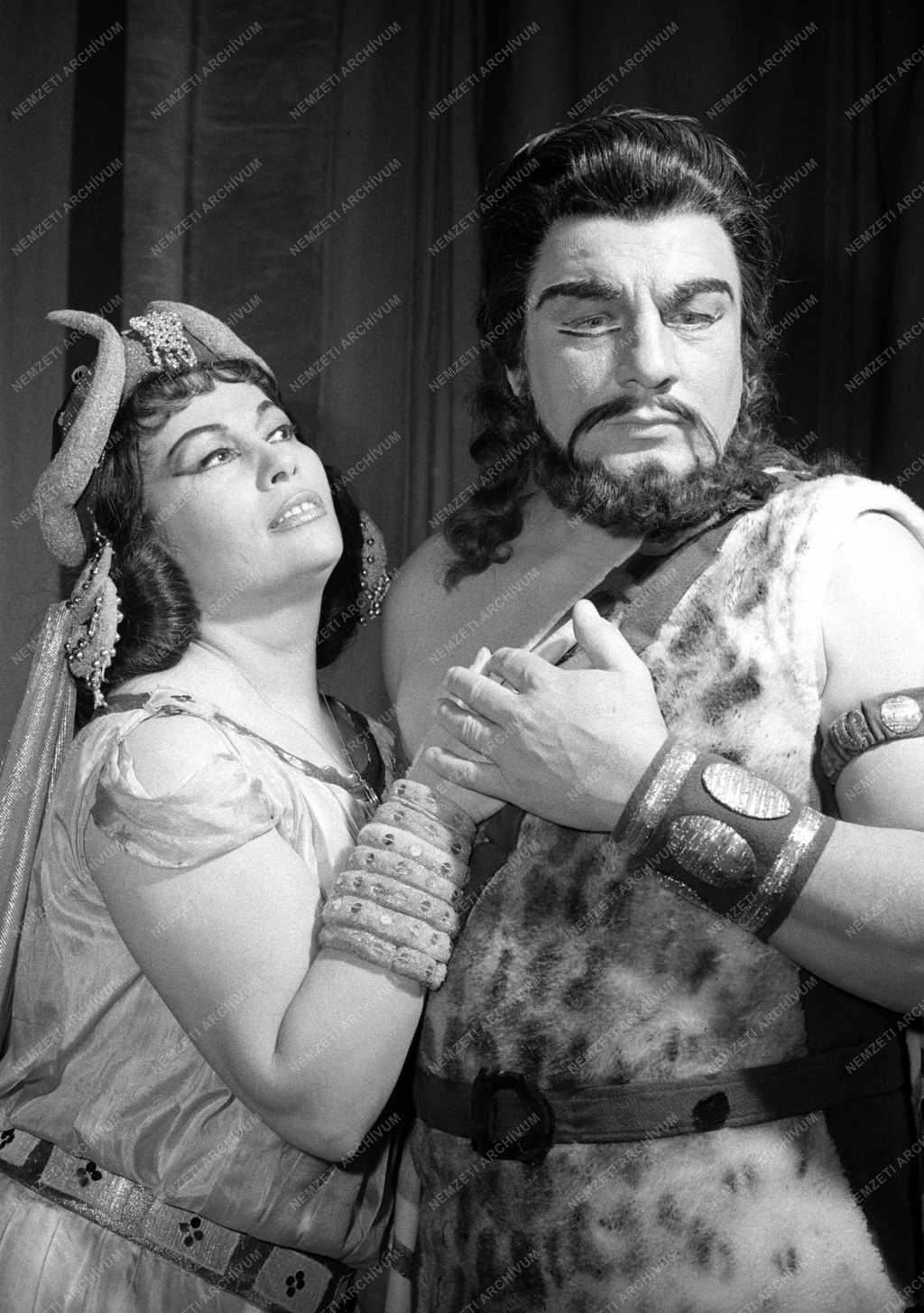 22-37: Biserka Cvejic, a belgrádi Opera és a New York-i Metropolitan Opera magánénekesnőjének vendégfellépte a Magyar Állami Operaház Erkel Színházában - Saint-Säens: Sámson és Delila