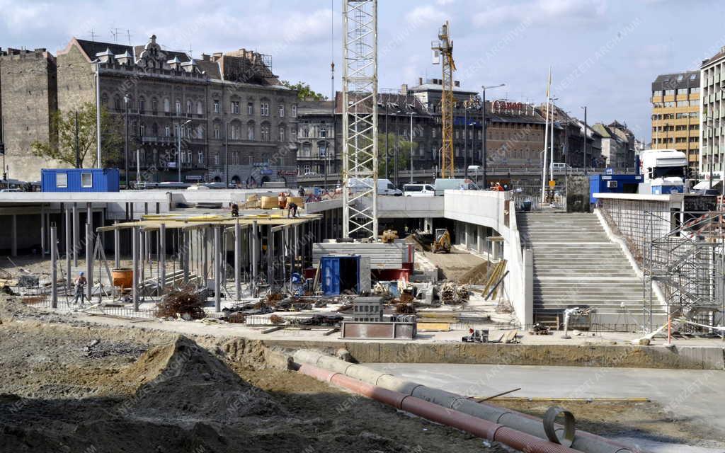 Budapest - A Baross tér rendezése