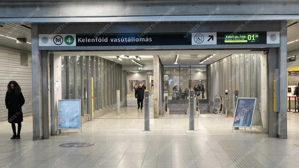 Közlekedés - Budapest - M4-es metró