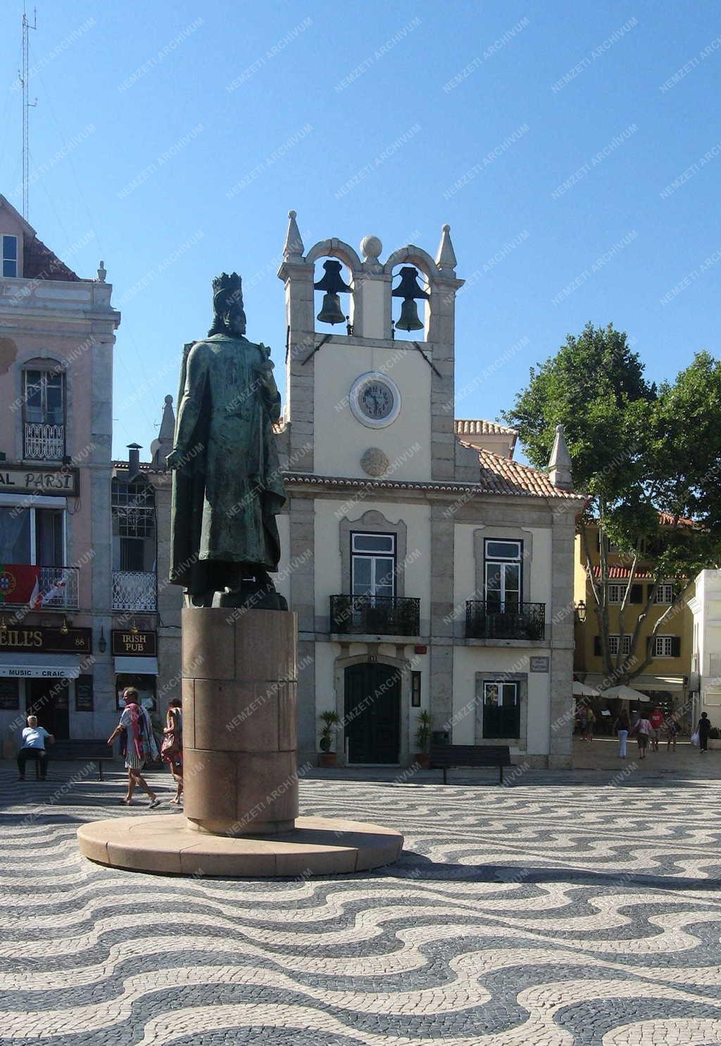 Portugália - Cascais - Dom Pedro szobra