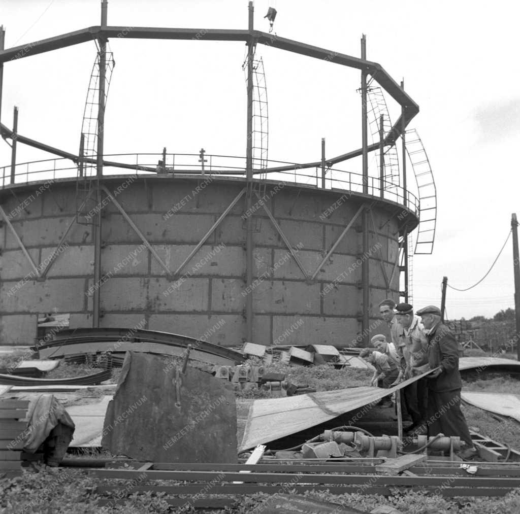 Energia - Teleszkópos gáztartály épül Szegeden