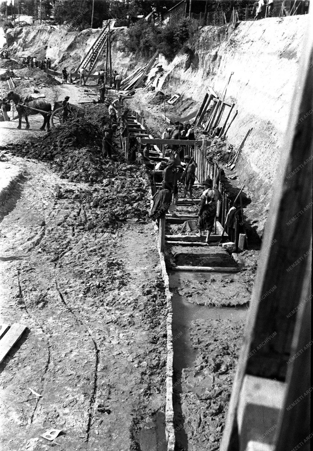 Építőipar - Közlekedés - Sió-csatorna újjáépítése